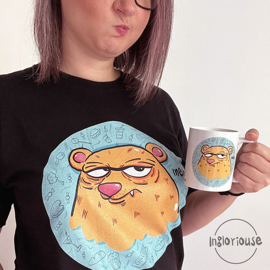 Grumpy mug - Meh bear (11oz)