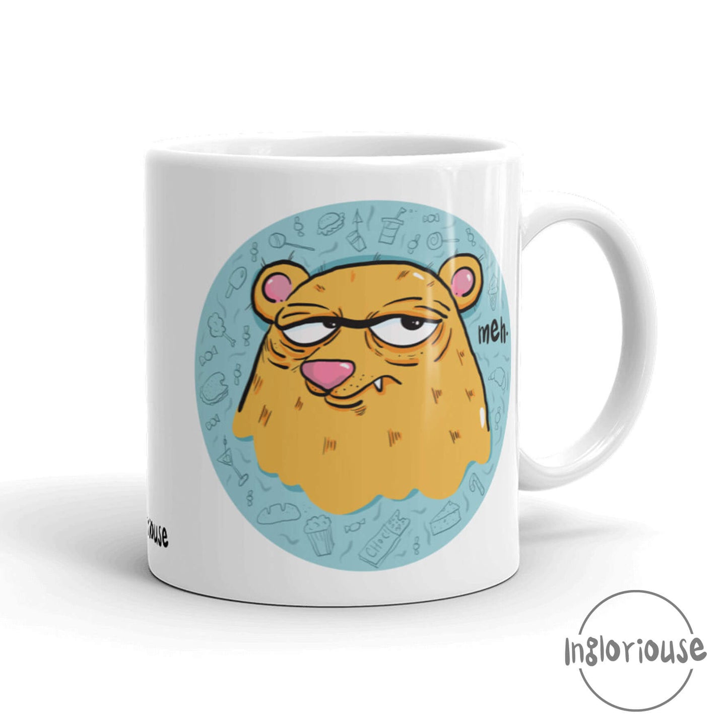 Grumpy mug - Meh bear (11oz)