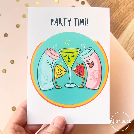 Cocktail card (15x10cm with envelope)